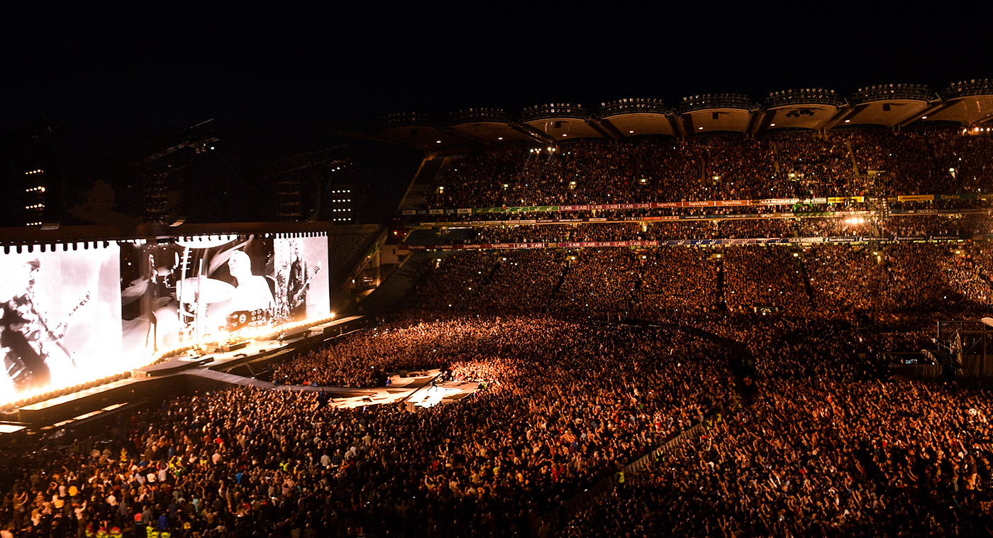 Ireland's premier outdoor concert arena Croke Park